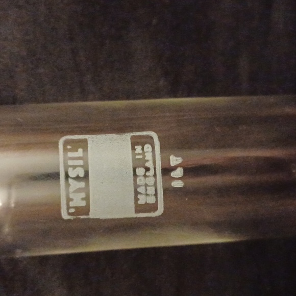 4/$60 Glass "Flat Round Bottom Flask" Or Flower Vase - Picture 3 of 5